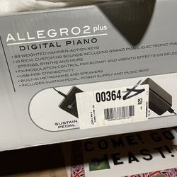 piano with pedal williams allegro 2 plus 