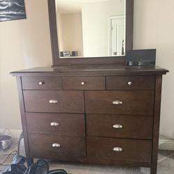 Dresser and Mirror 
