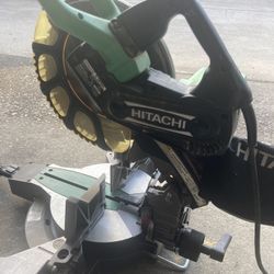 Hitachi Miter Saw w/ Foldable Stand  C12FDH