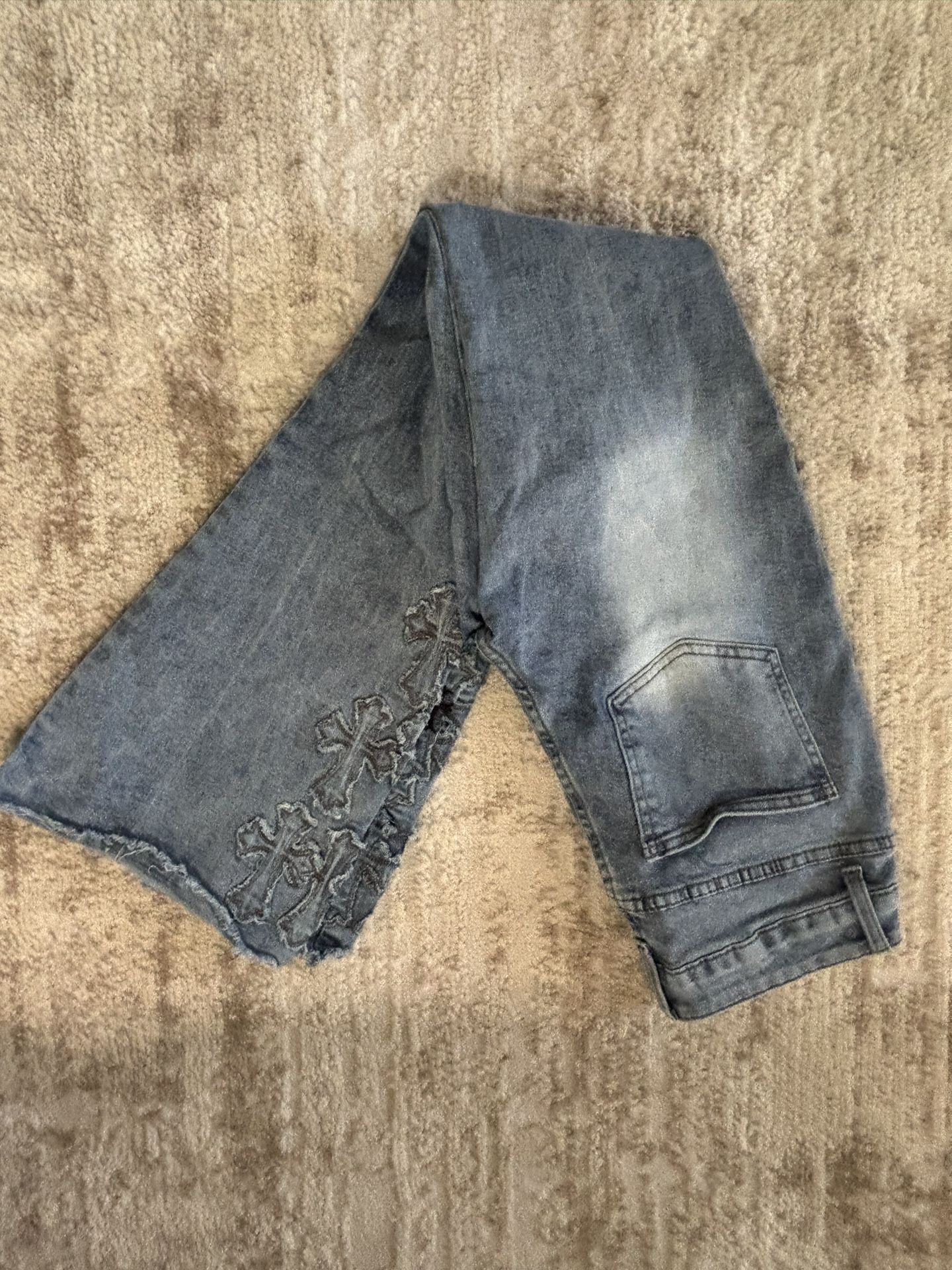 Bluw Cross Flare Jeans