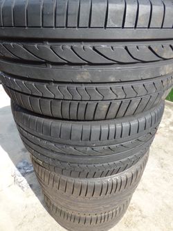 (2) 315/35/20 BRIDGESTONE DUELER BMW X5 X6
