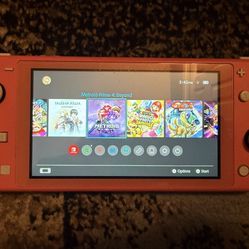 Nintendo Switch Lite mod 512GB Animal Crossing Micro SD card + Mario Galaxy case