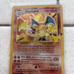 Charizard 25th celebration 4/102