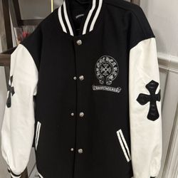 Chrome Hearts varsity jacket