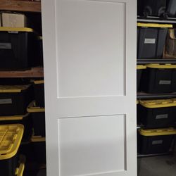 NEW barn door set ~ 36" solid core door + parts