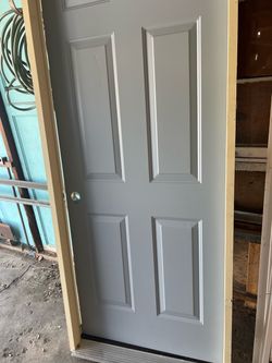 Steel door