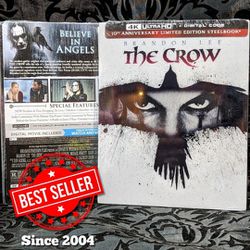 The Crow 30th Anniversary Limited Edition Steelbook 4k 