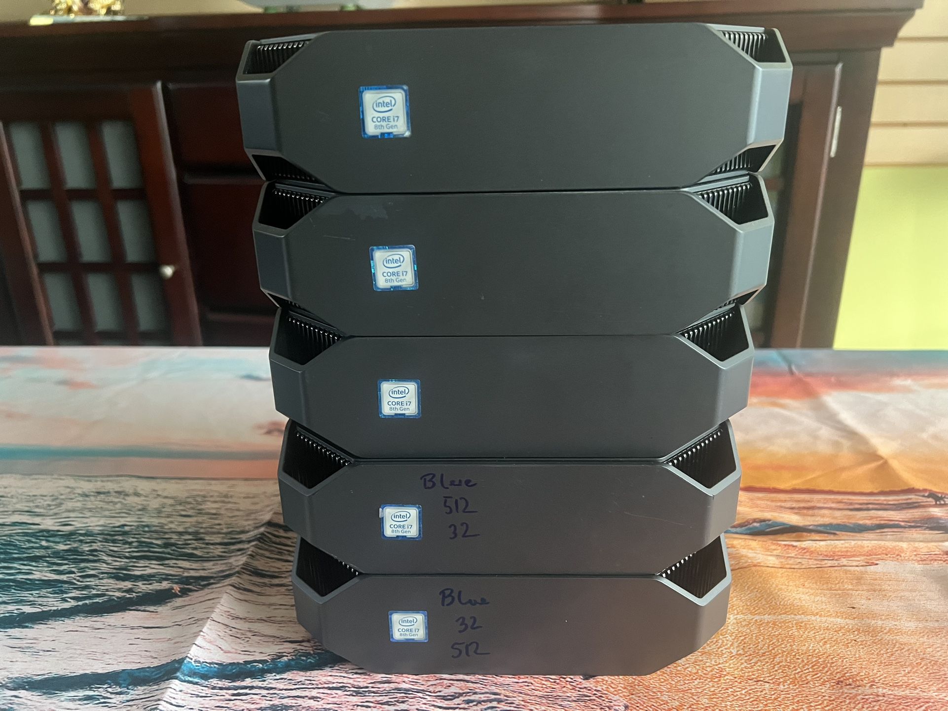 Lot of 5 HP Z2 Mini Workstation G4 - Micro Computer Desktop