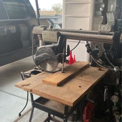 Craftsman Radial Arm Saw With Stand 