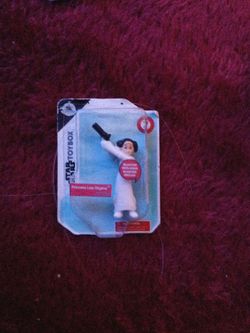 Miniature princess Leia