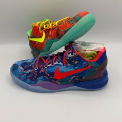  [3.5y 6y 6.5y] Nike Kobe 8 Protro GS WhatThe Shoes FN0266-800