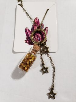 Choice of Glitter & Stars Necklace