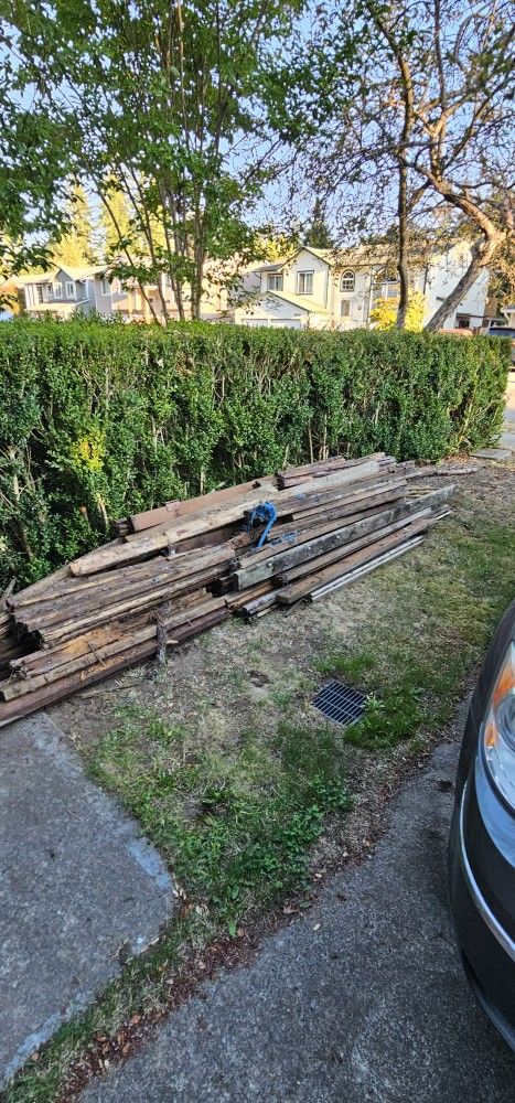 FREE Wood And Trash Barrel