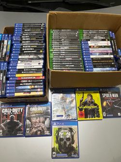 PS4 Games/Xbox One Games $15 to $30 each