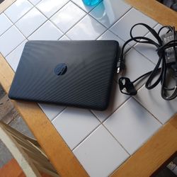 HP Laptop With Charger