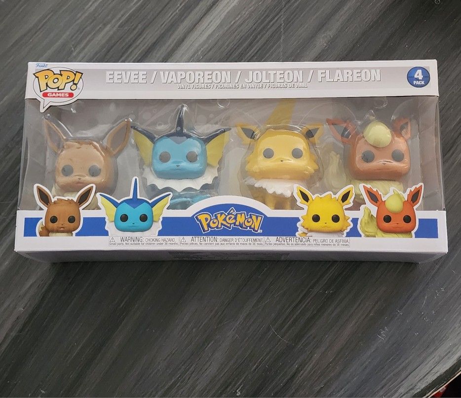 Funko Pop Eevelution 4 Pack