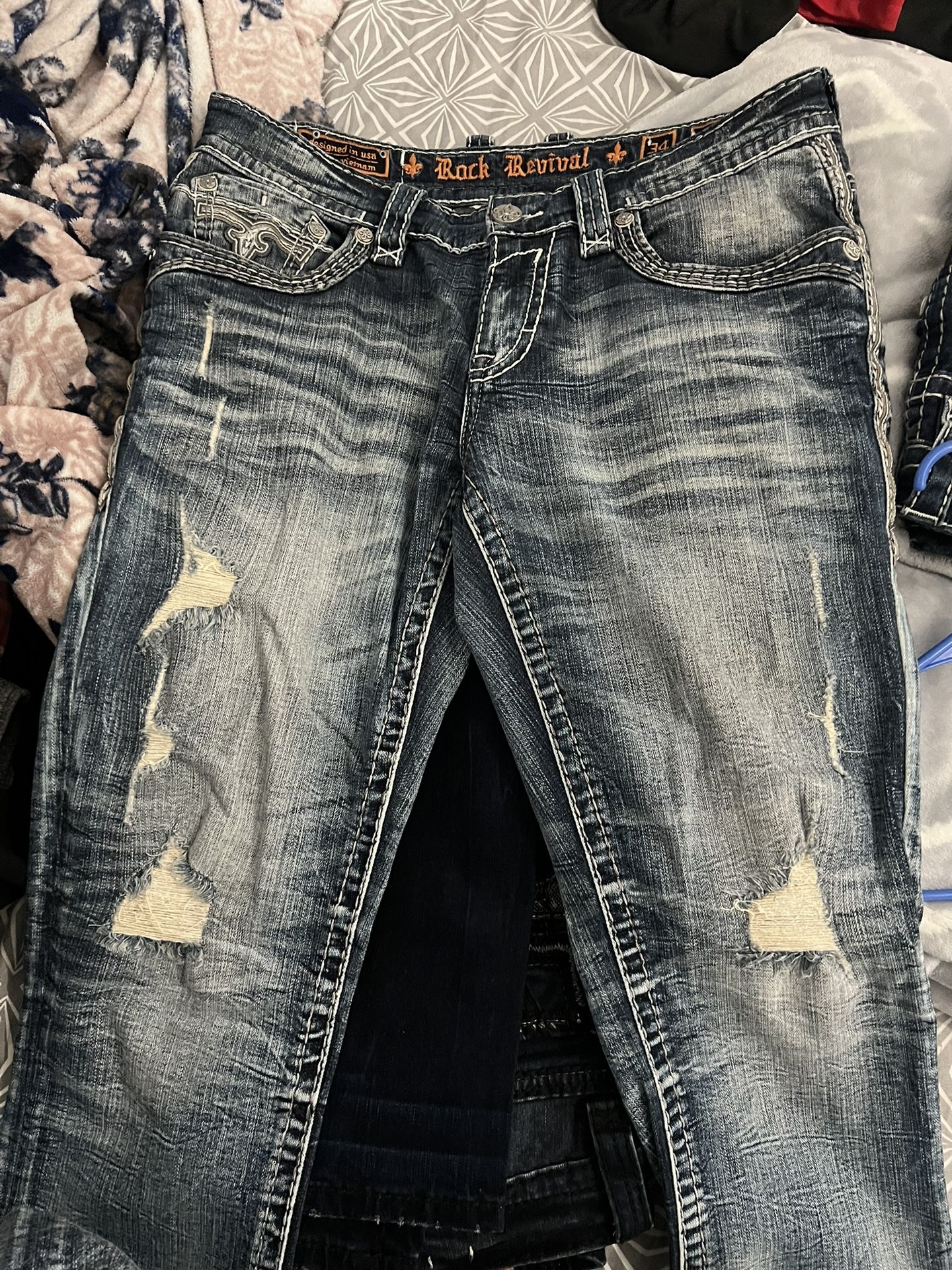 Rock Revial Jeans for Sale in Lamont, CA OfferUp