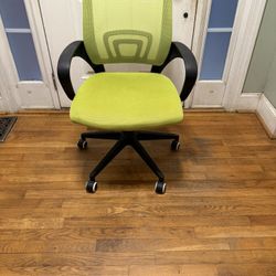 Neon Green Adjustable Chair 