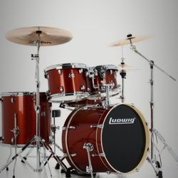 NEW COMPLETE LUDWIG DRUM SET