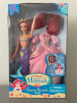 Vintage RARE 1997 Mattel Disney’s “The Little Mermaid” Princess Mermaid ARIEL dollr