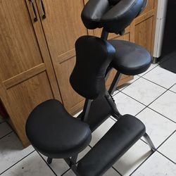 portable, foldable massage chair