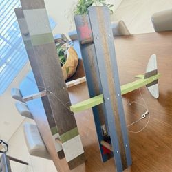 Pottery Barn Airplane Ceiling Decor