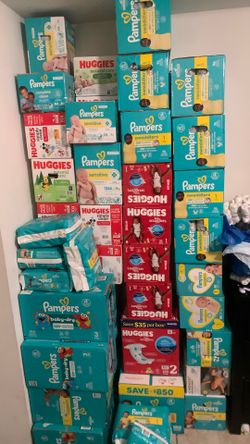 Pampers And Wipes