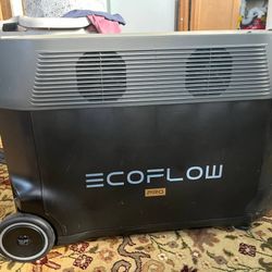 Solar Battery Generator (Ecoflow Delta Pro)