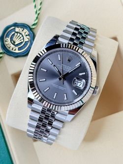 Brand New Rolex Datejust w/ Slate Dial