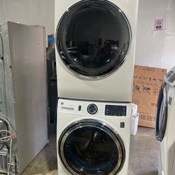SALE!!🔥🔥Washer and Dryer GE front load glass doors / lavadora y secadora
