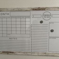 Whiteboard Calendar 