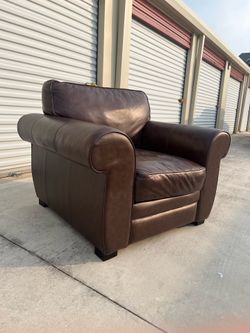 Italian Leather Chair