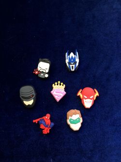 Superhero Croc Charms