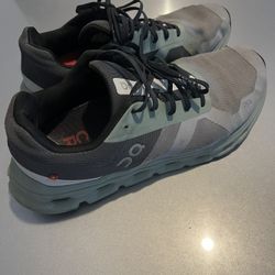 On Cloudrunner, Alloy/Moss, Men’s 12