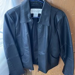 Genuine Vintage Leather Jacket size M