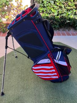 Brand New American Flag Golf Stand Bag