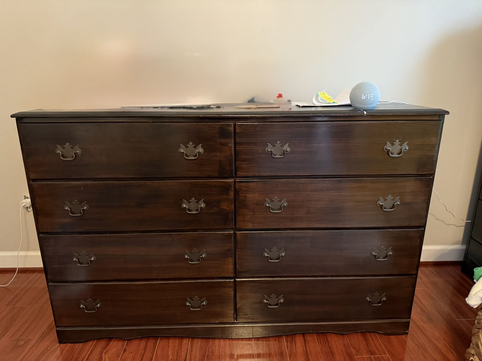 8 Drawer Wooden Dresser