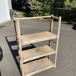 Bamboo Style Shelf