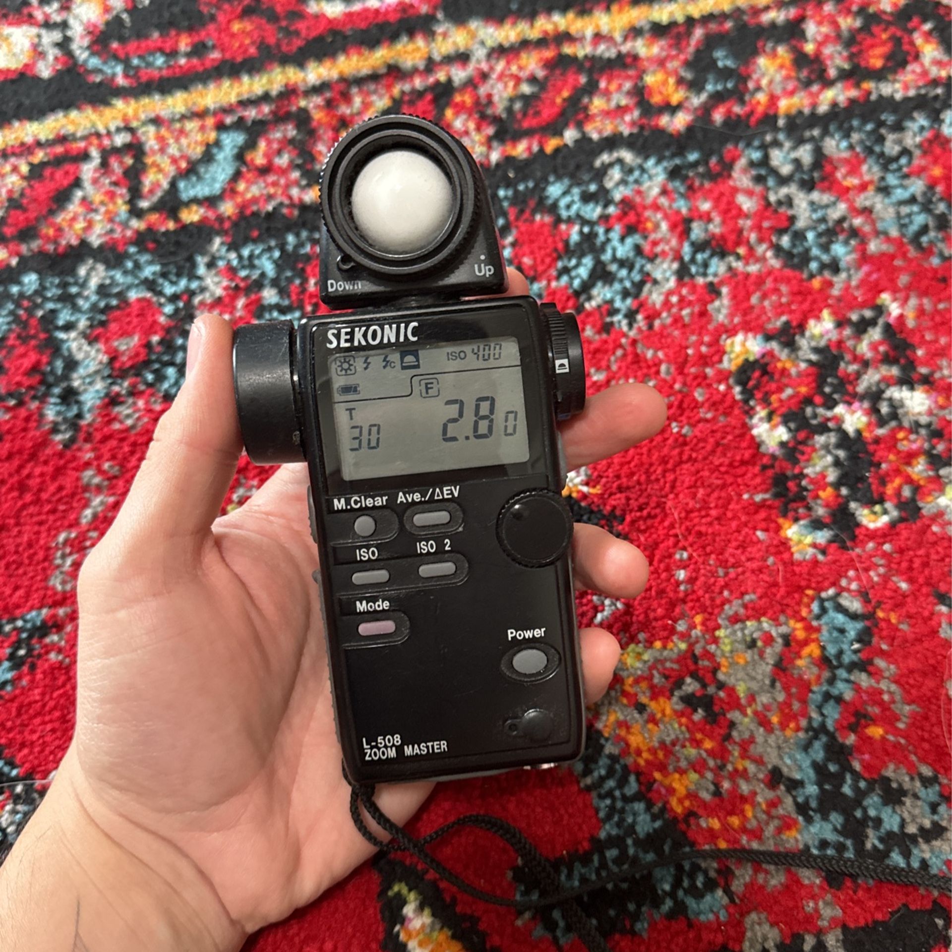 sekonic L-508 zoom master light meter
