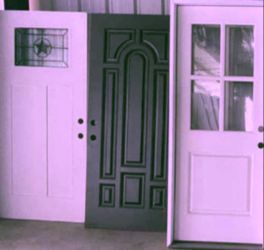 Exterior Entry Doors – Set of Three