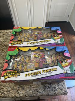 2x Pokemon TCG Ascended Heroes Focused Fighters Premium Collection
