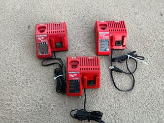 Milwaukee M18/M12 Chargers $30 EACH