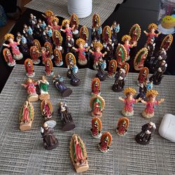 Huge lot of  religious figures