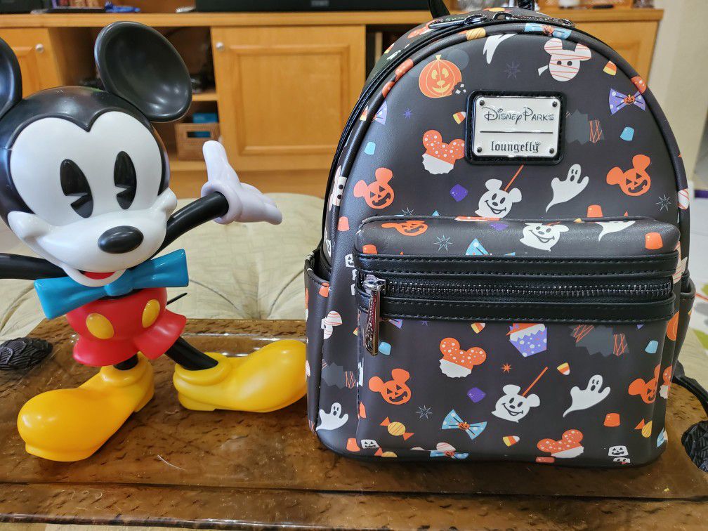 Loungefly Mickey Treats Halloween Mini Backpack