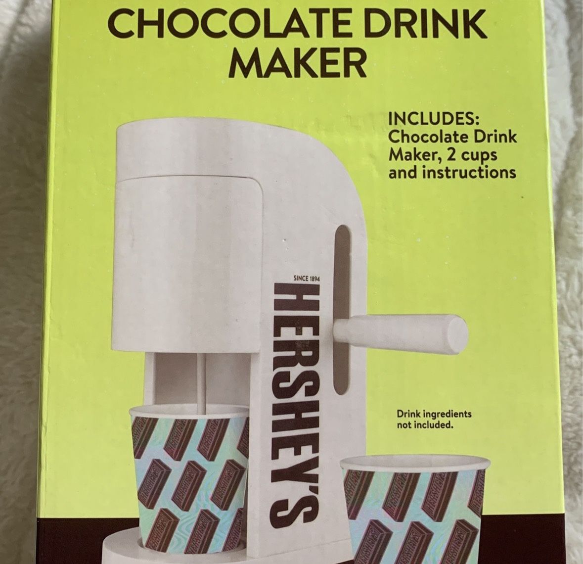 FREE Hershey’s Chocolate Drink Maker