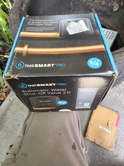 LeakSmart Pro Automatic Water Shut-Off Valve 2.0