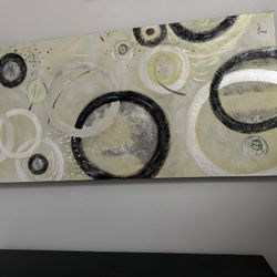 🦠🦠BEAUTIFUL DRAMATIC Modern  Original Painting 