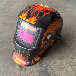 Auto Darkness Shade Welding Helmet For Pro Welder Or Grinding Solar Power Face Helmet Cover 