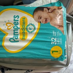 Pamper Diapers Size 1 