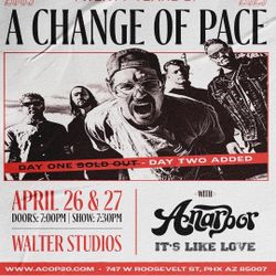 A Change Of Pace Ticket 